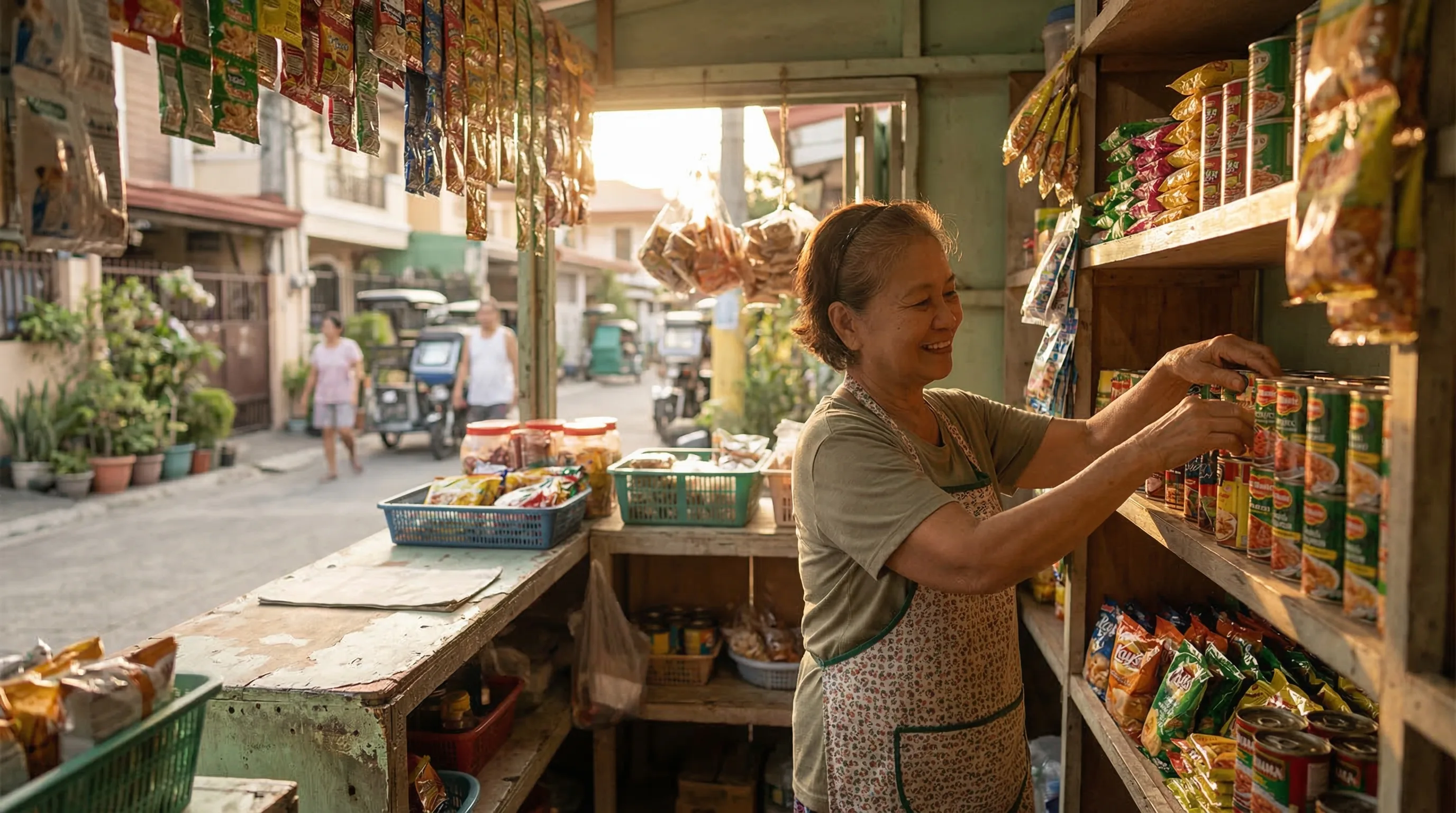 Sari-sari store owner